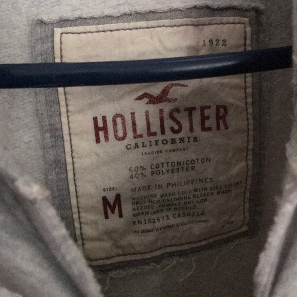 Hollister grey Laguna Beach sweatshirt size medium - Picture 4 of 4